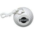 Golf Ball Design Poncho Holder W/Hood *5 Day Production*